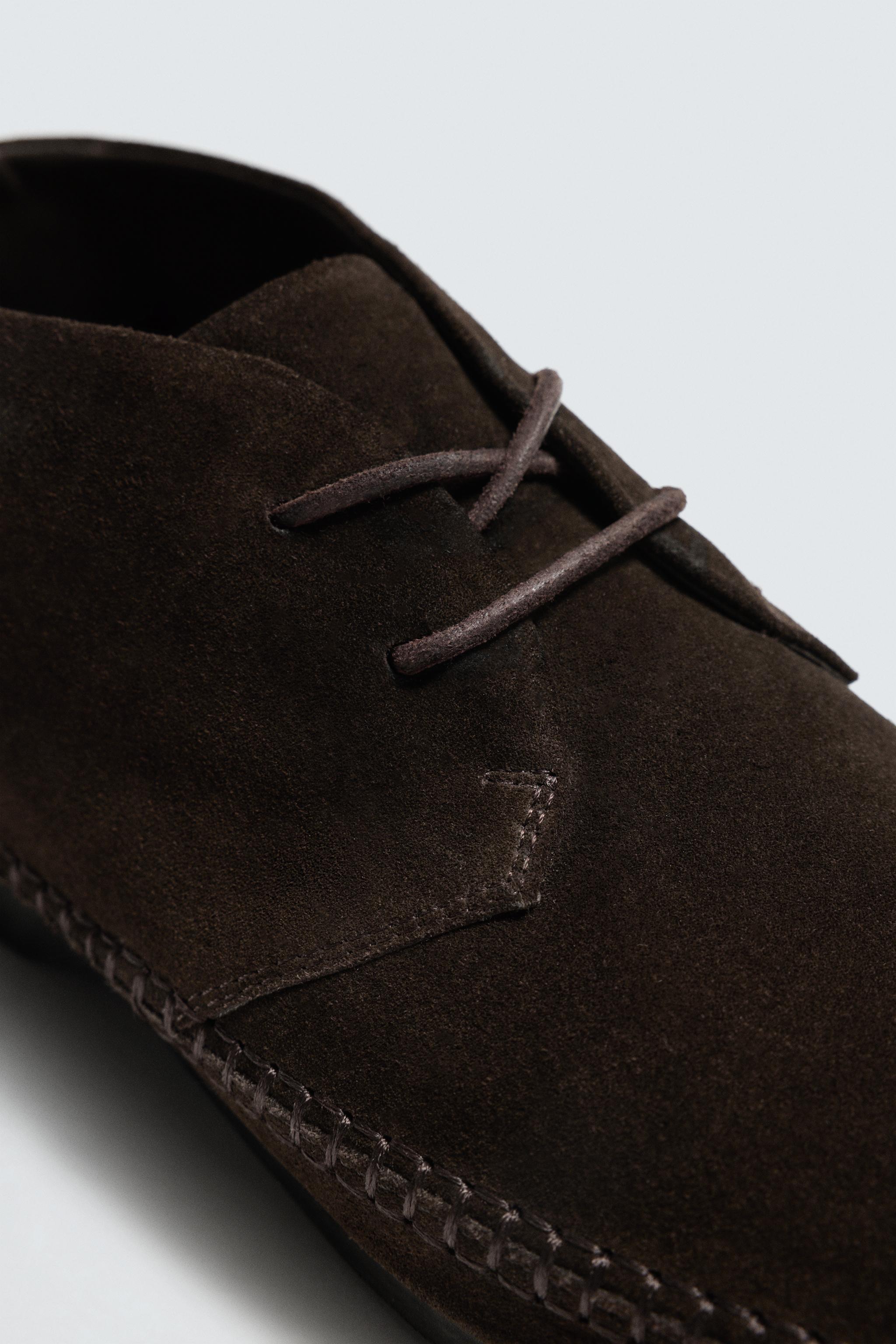 КОЖАНЫЕ ОБУВИ ARON LEVINE X ZARA НА ПОДОШВЕ VIBRAM®