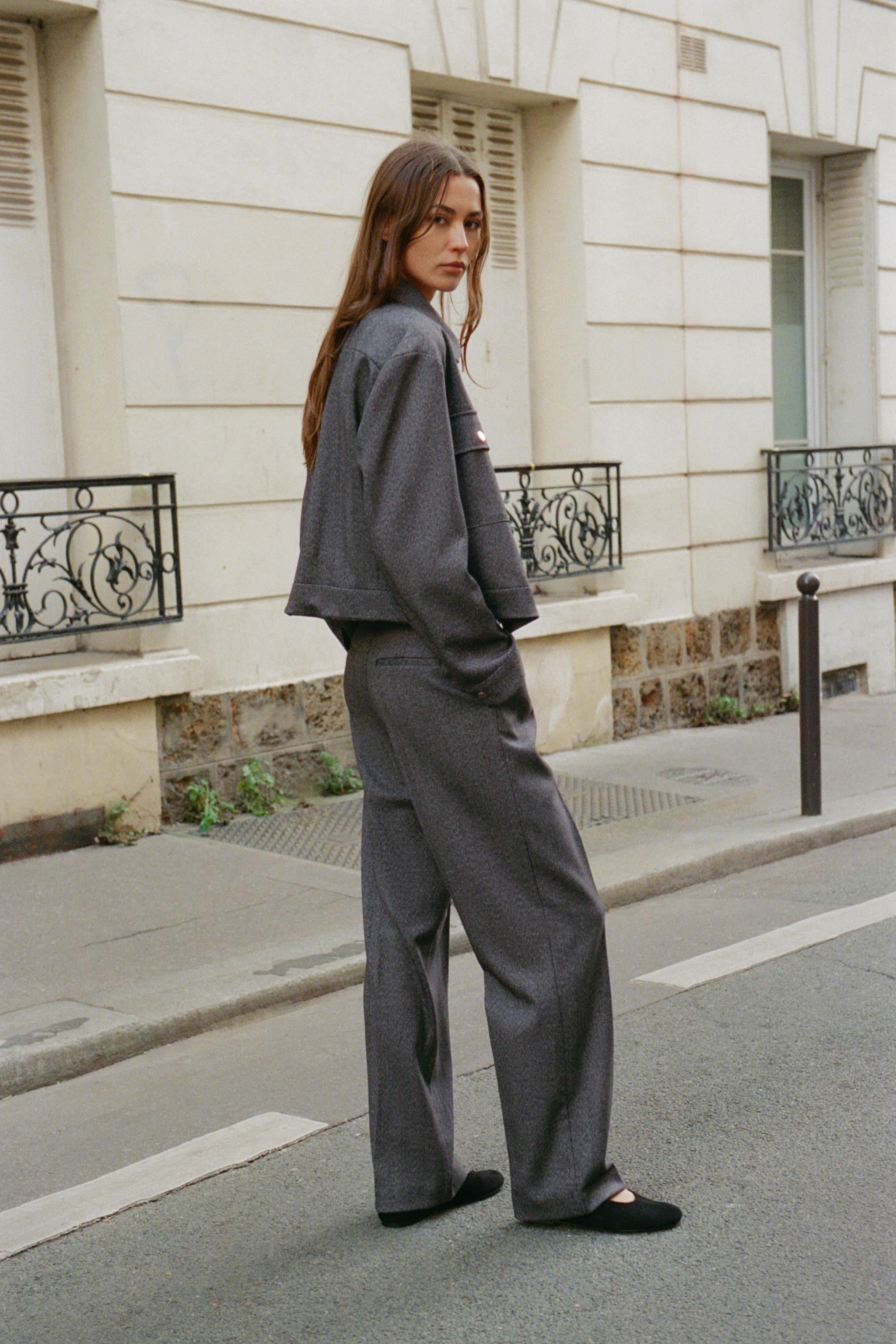 КУРТКА С КАРМАНАМИ В ЕЛОЧКУ