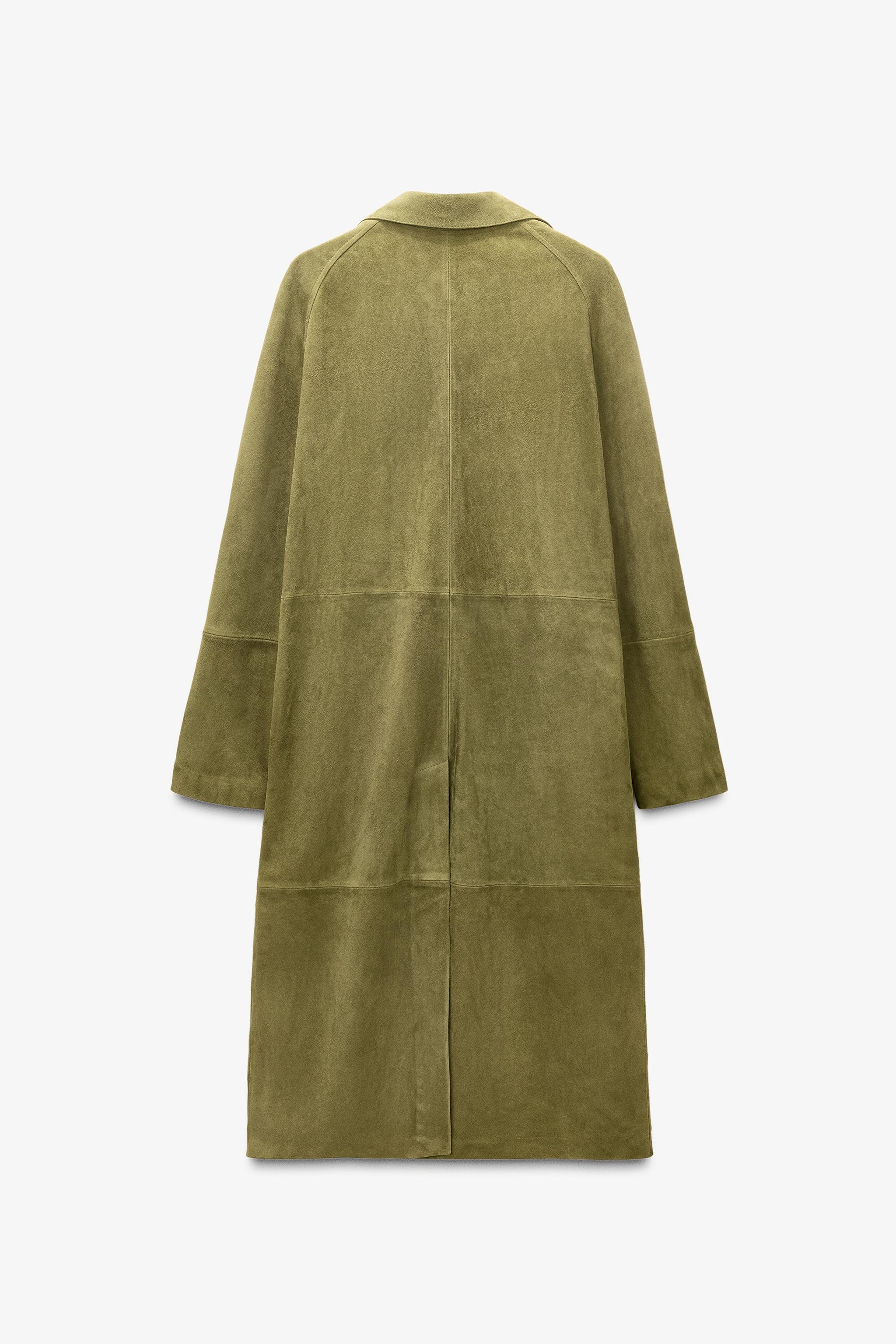 ПАЛЬТО ИЗ 100% ЗАМШИ, ОГРАНИЧЕННАЯ ВЫПУСК