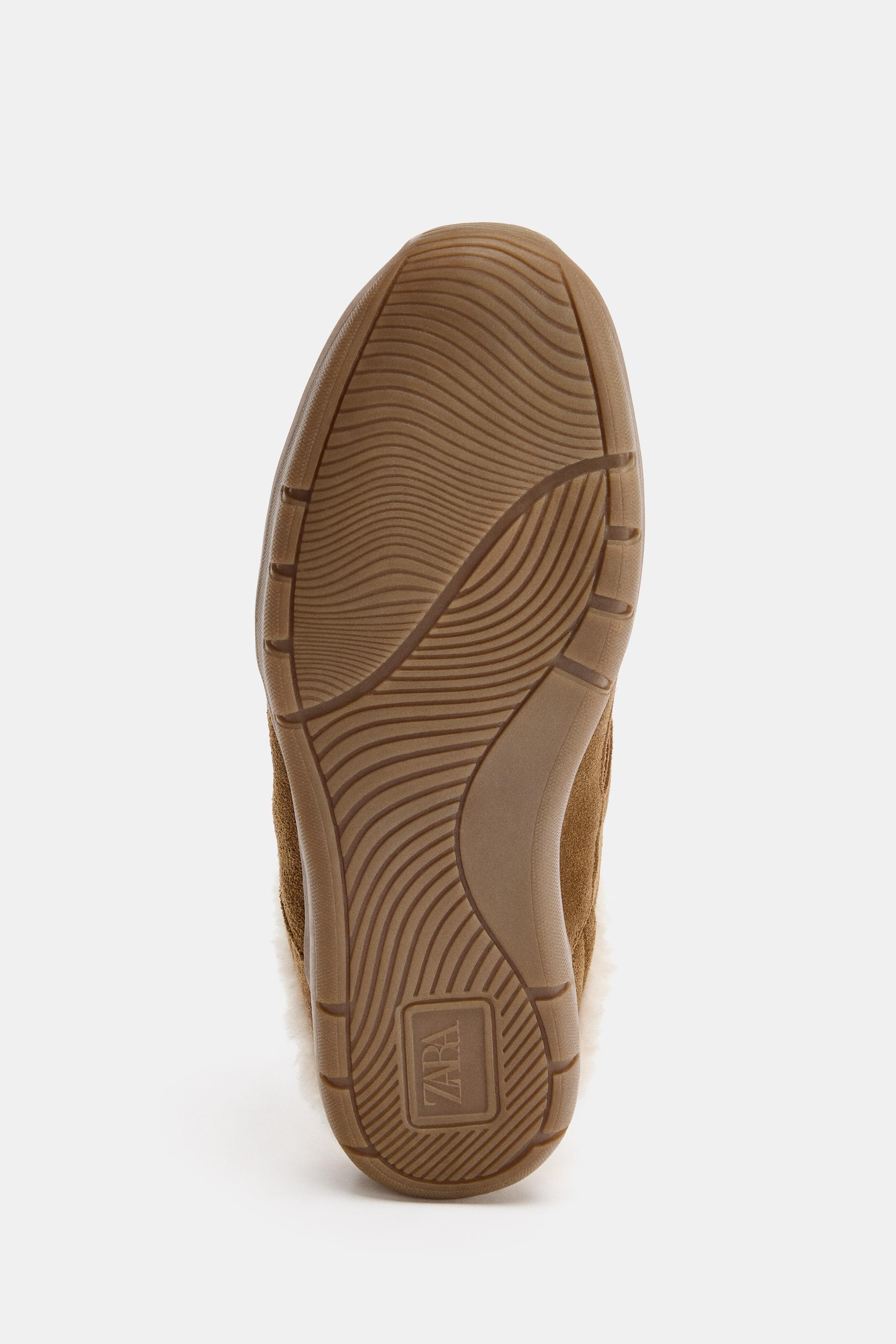 КРОССОВКИ С ИСКУССТВЕННЫМ МЕХОМ