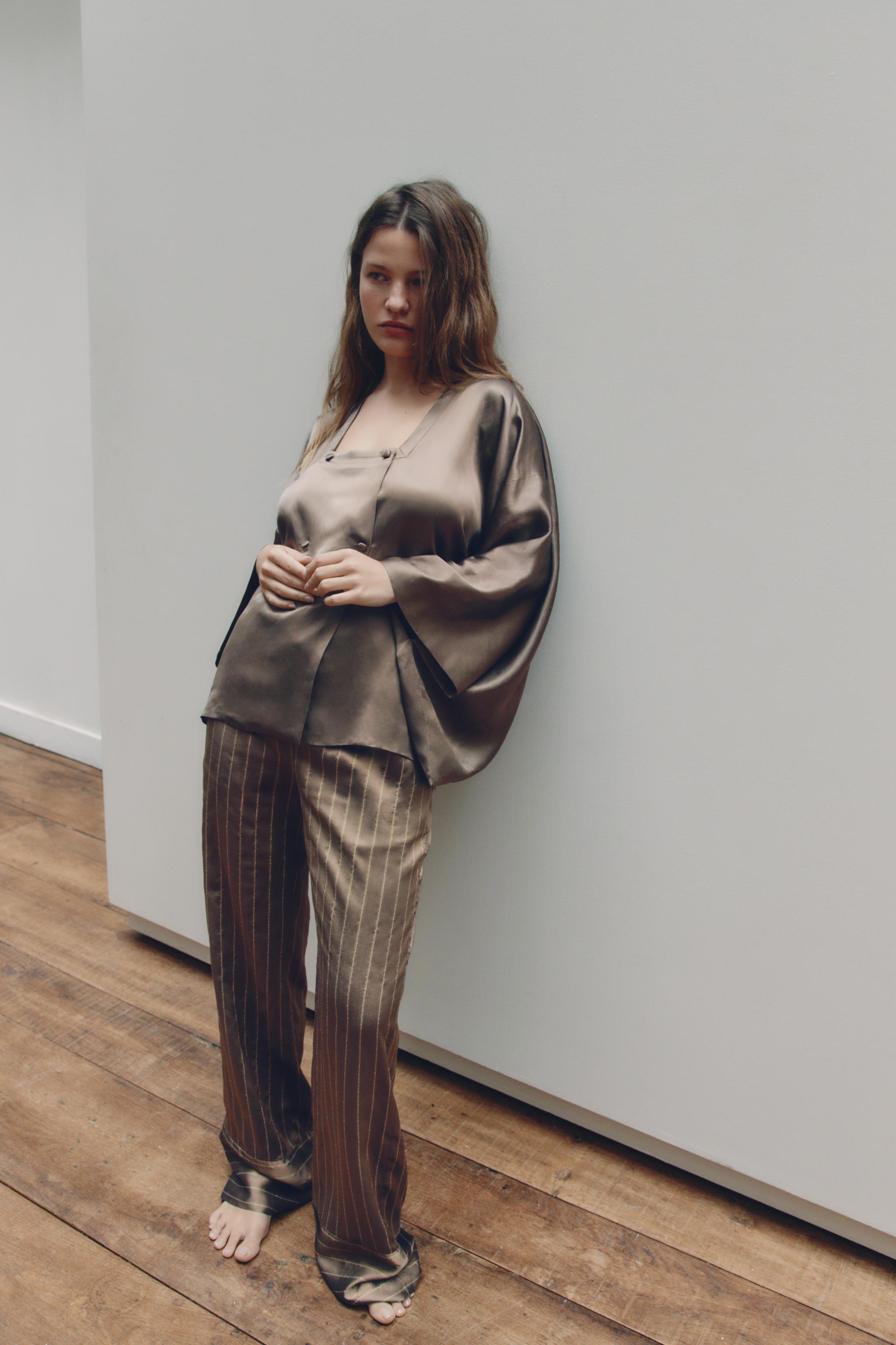 ПИЖАМНЫЕ БРЮКИ В ПОЛОСКУ