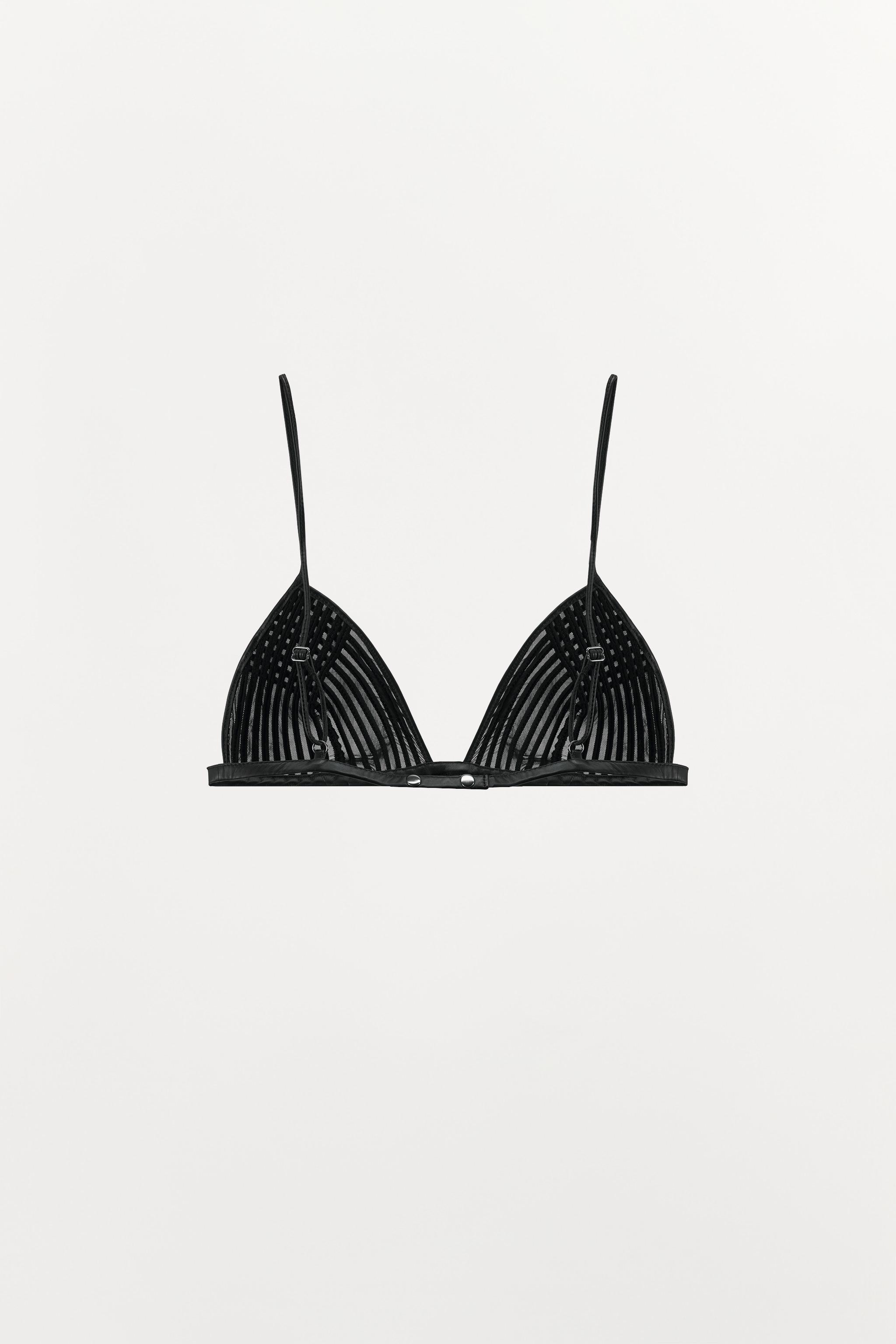 Бюстгальтер Без Косточек Из 100% Кожи