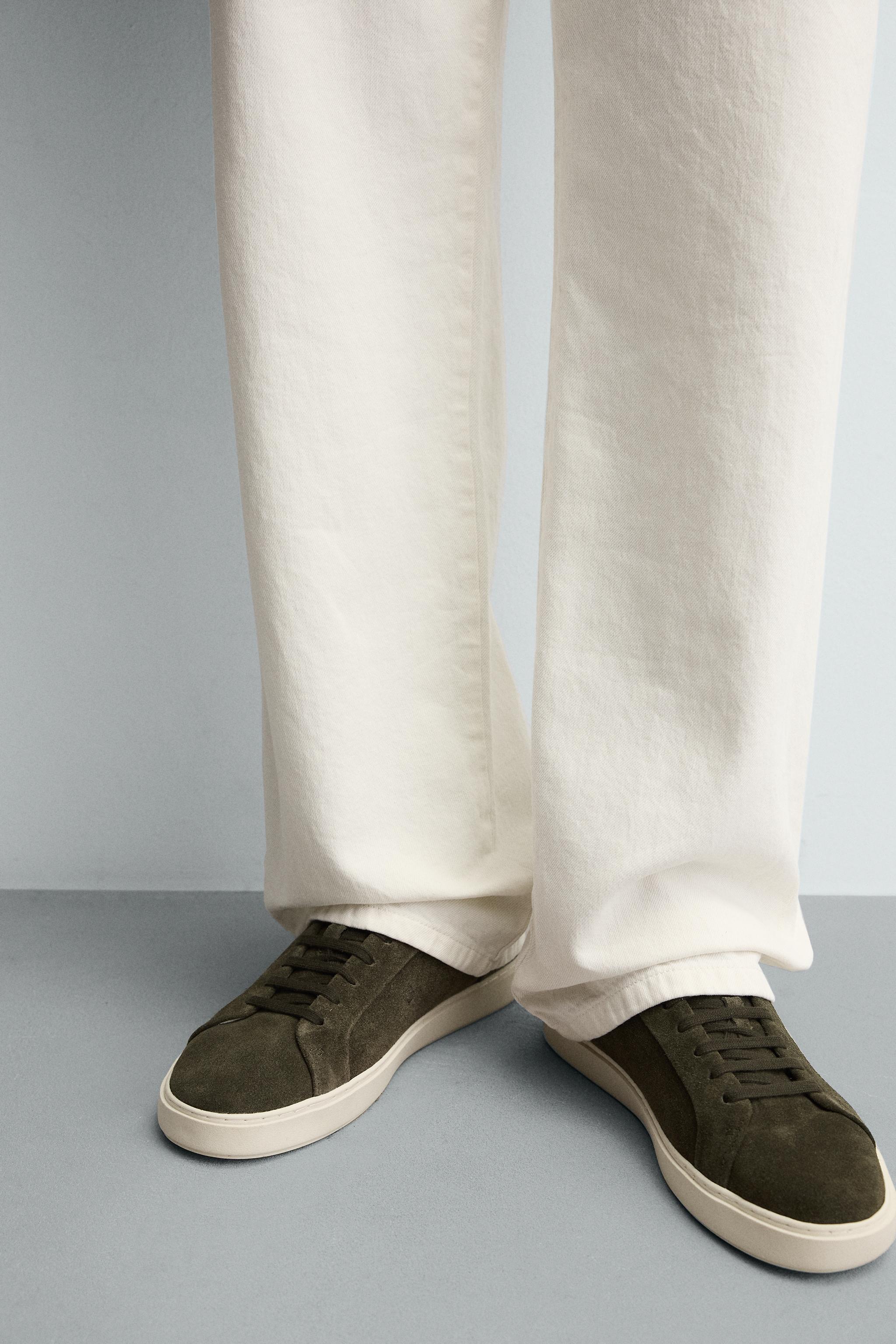 КОЖАНЫЕ КРОССОВКИ