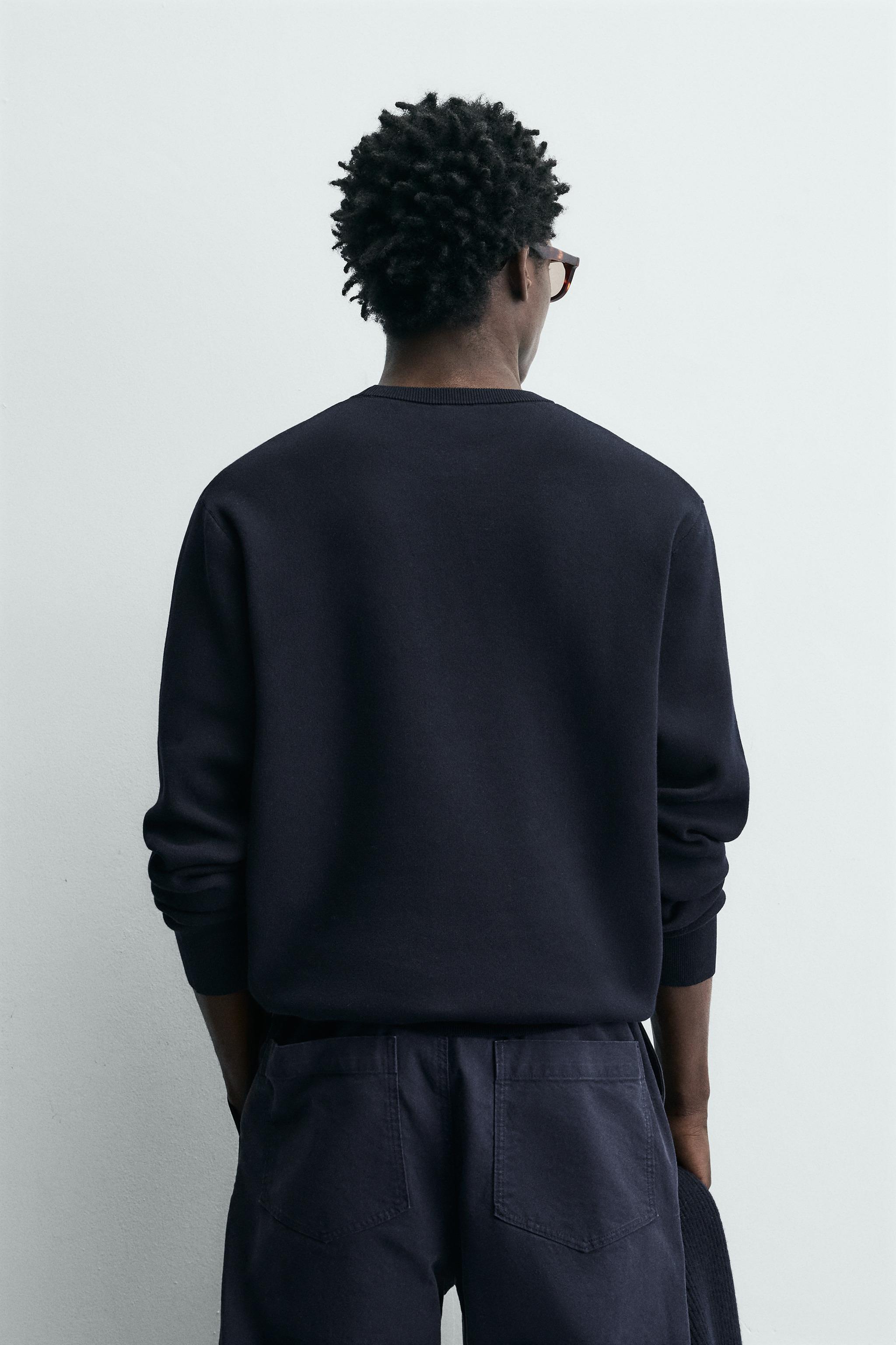 ХЛОПКОВЫЙ ДЖЕМПЕР СТАНДАРТНОГО КРАЯ