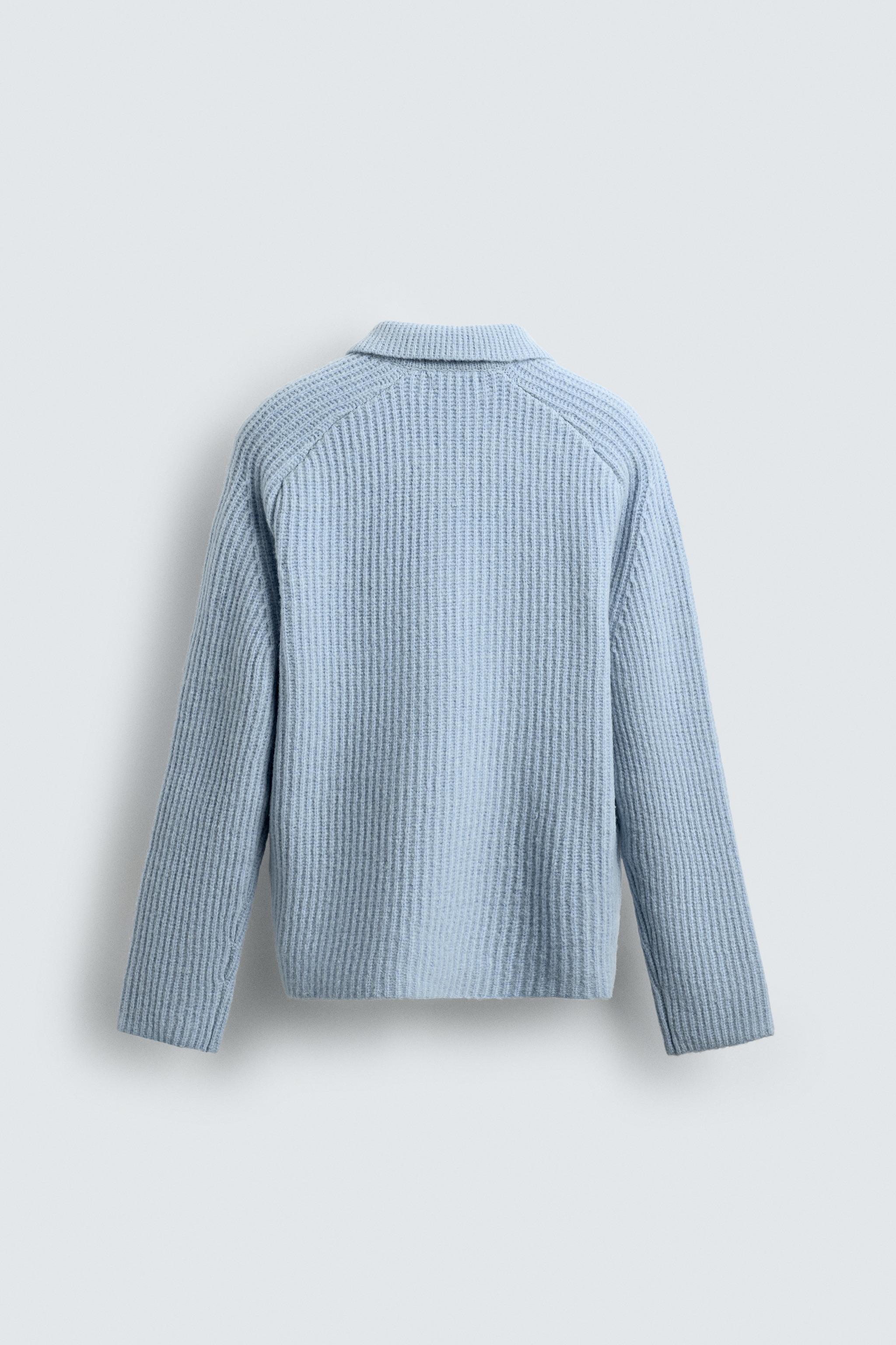 РУБАШКА ПОЛО ИЗ ПОЛУШЕРСТЯНОЙ ТРИКОТАЖНОЙ ТРИКОТАЖИ