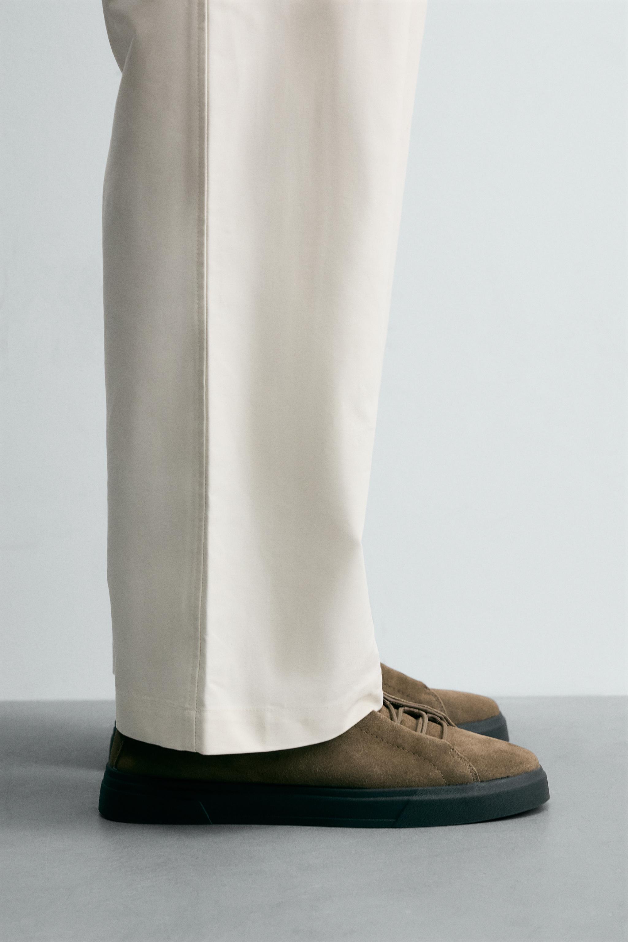 КОЖАНЫЕ КРОССОВКИ