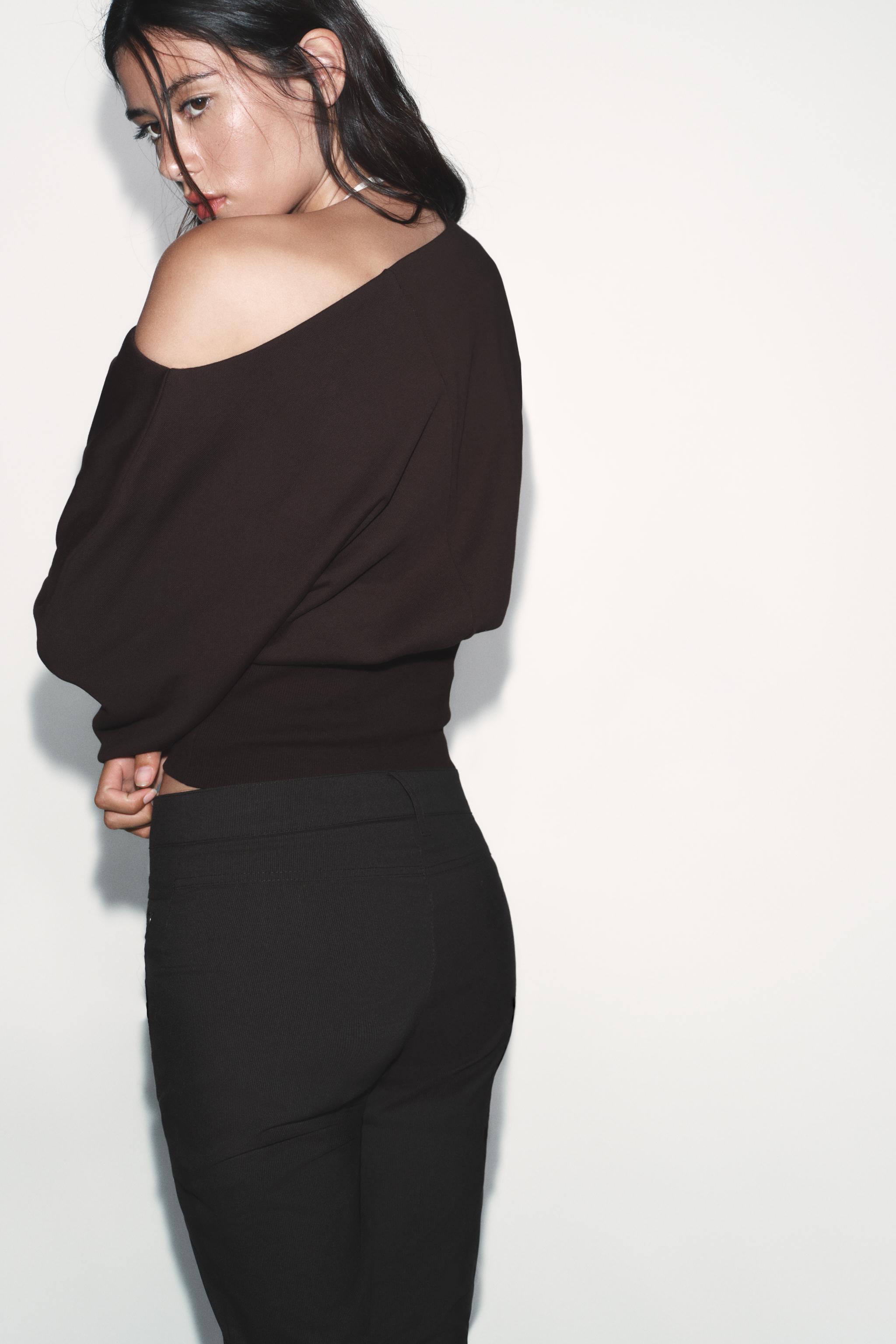 АСИММЕТРИЧНЫЙ СВИТШОТ ИЗ ХЛОПКА