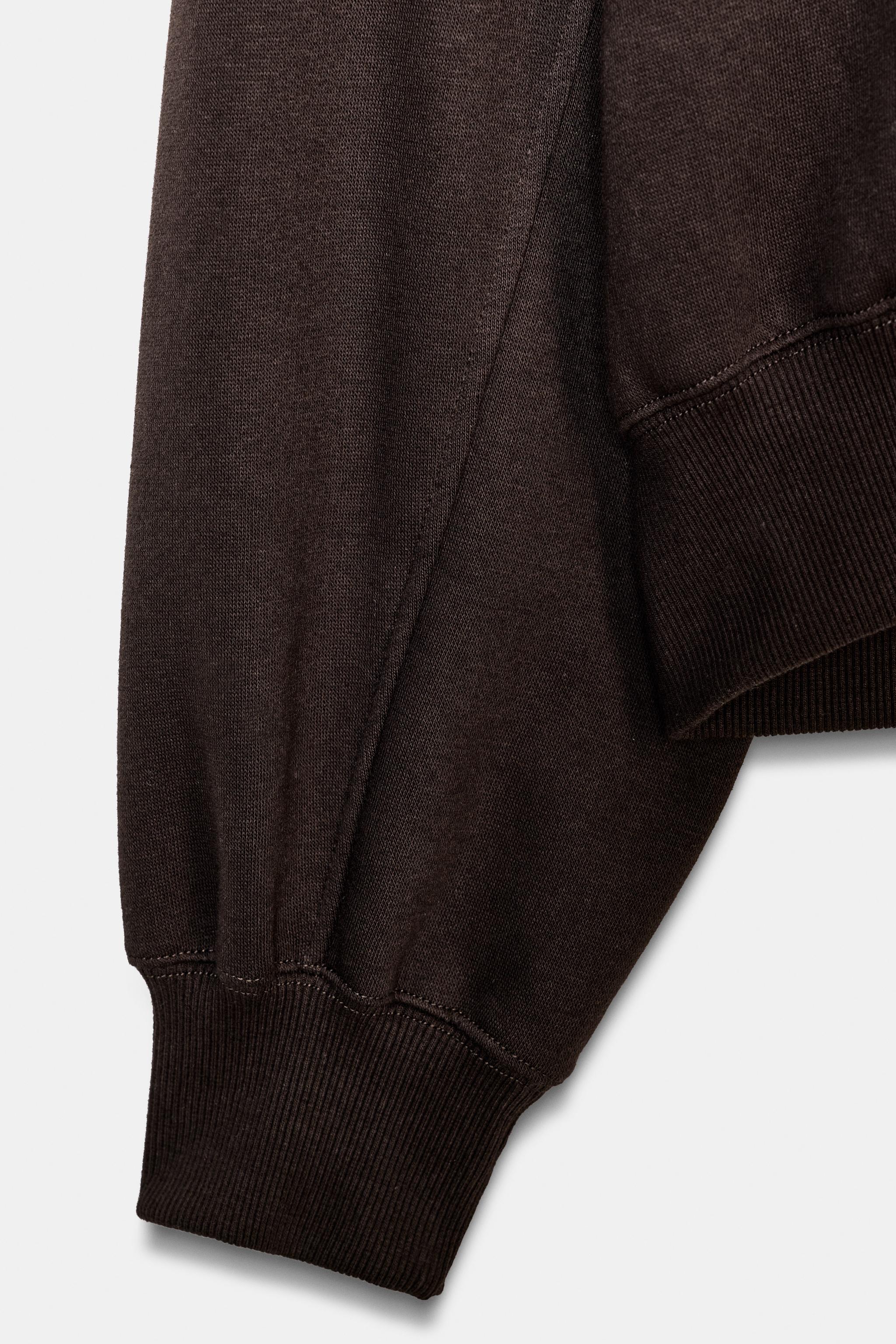 БАЗОВЫЙ СВИТШОТ ИЗ ПЛЮША