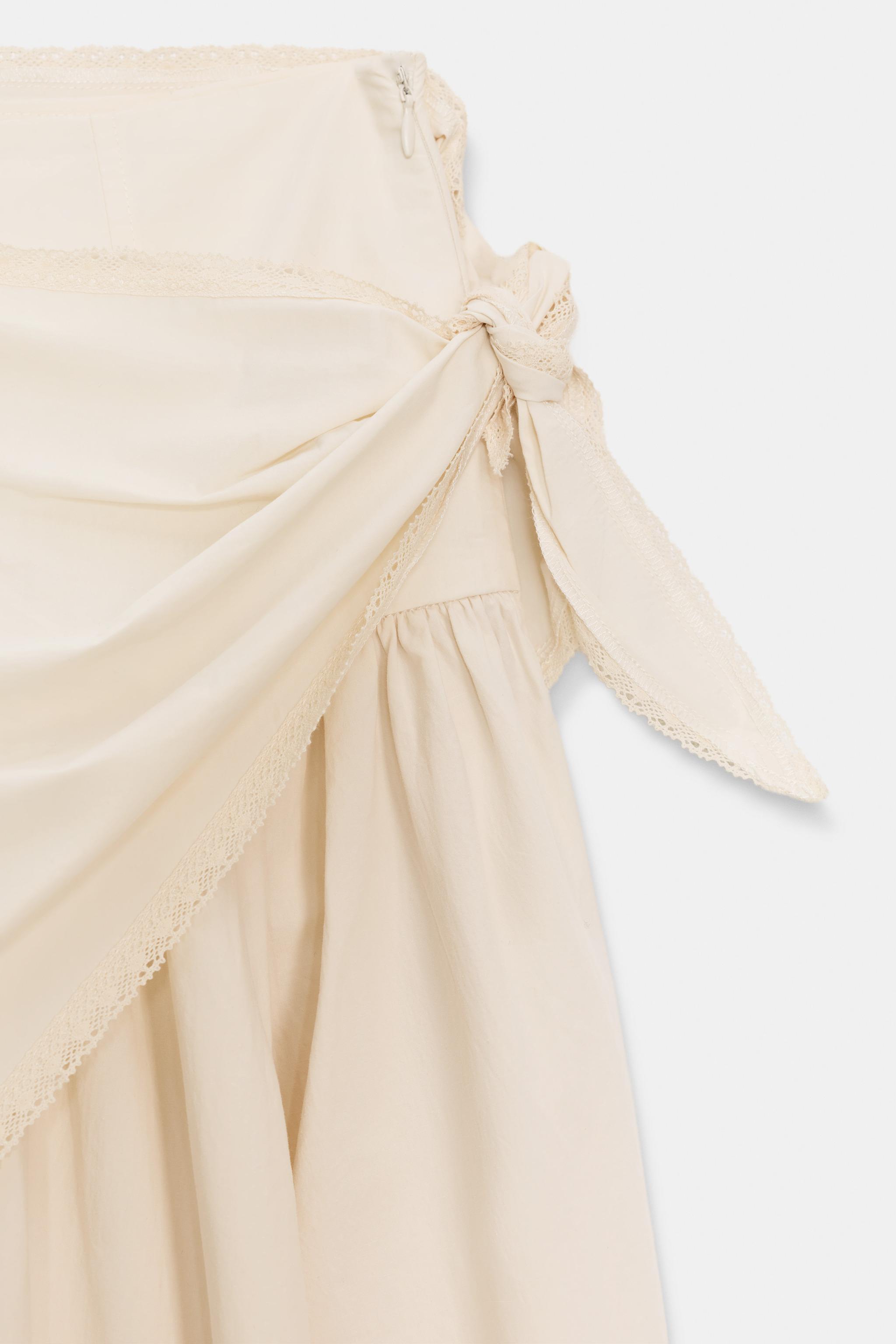 ОБЪЕМНЫЙ ШАРФ ЮБКА-МИДИ