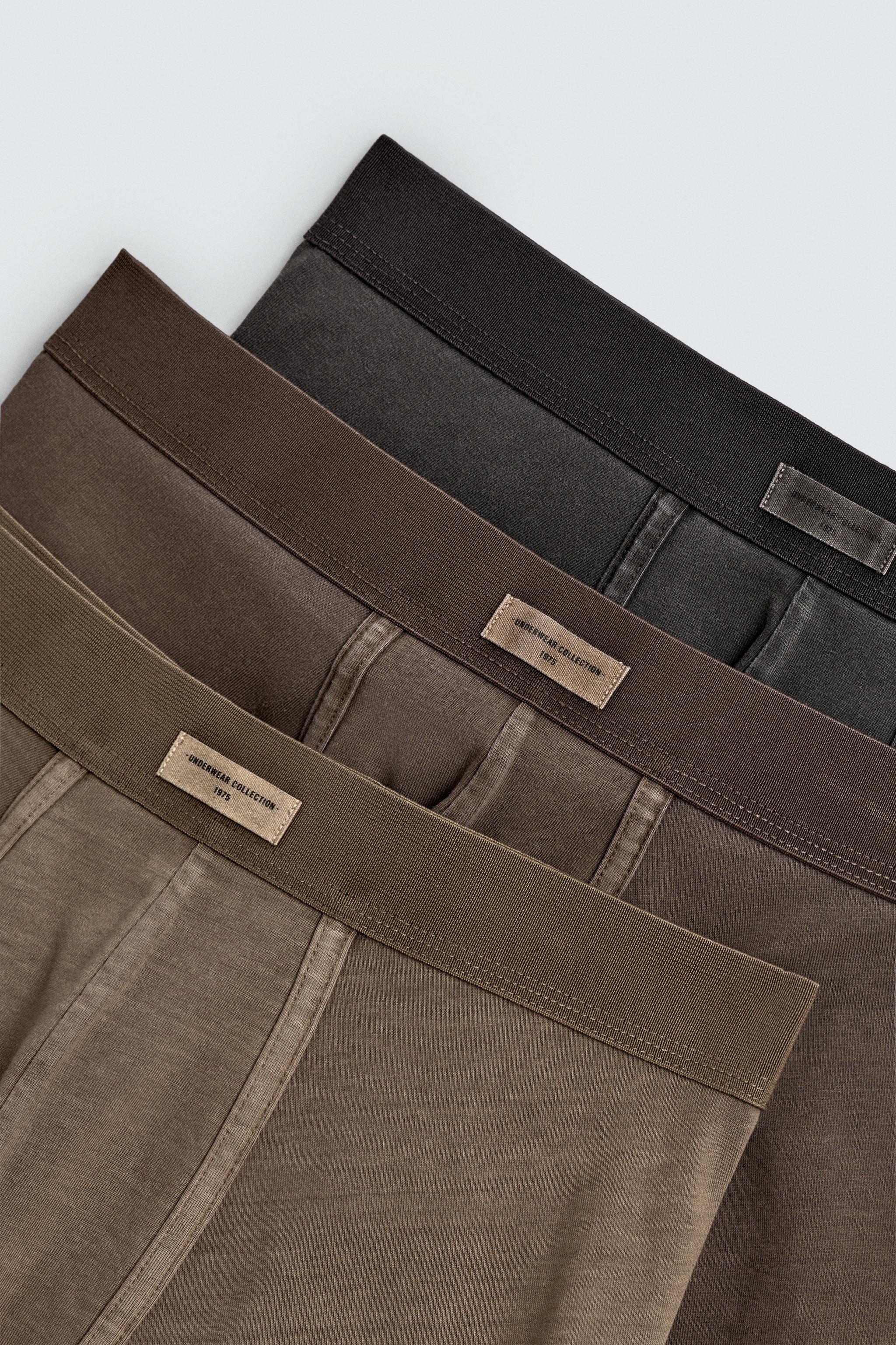 МЯГКИЕ БОКСЕРСКИЕ ШОРТЫ, НАБОР 3 Шт.