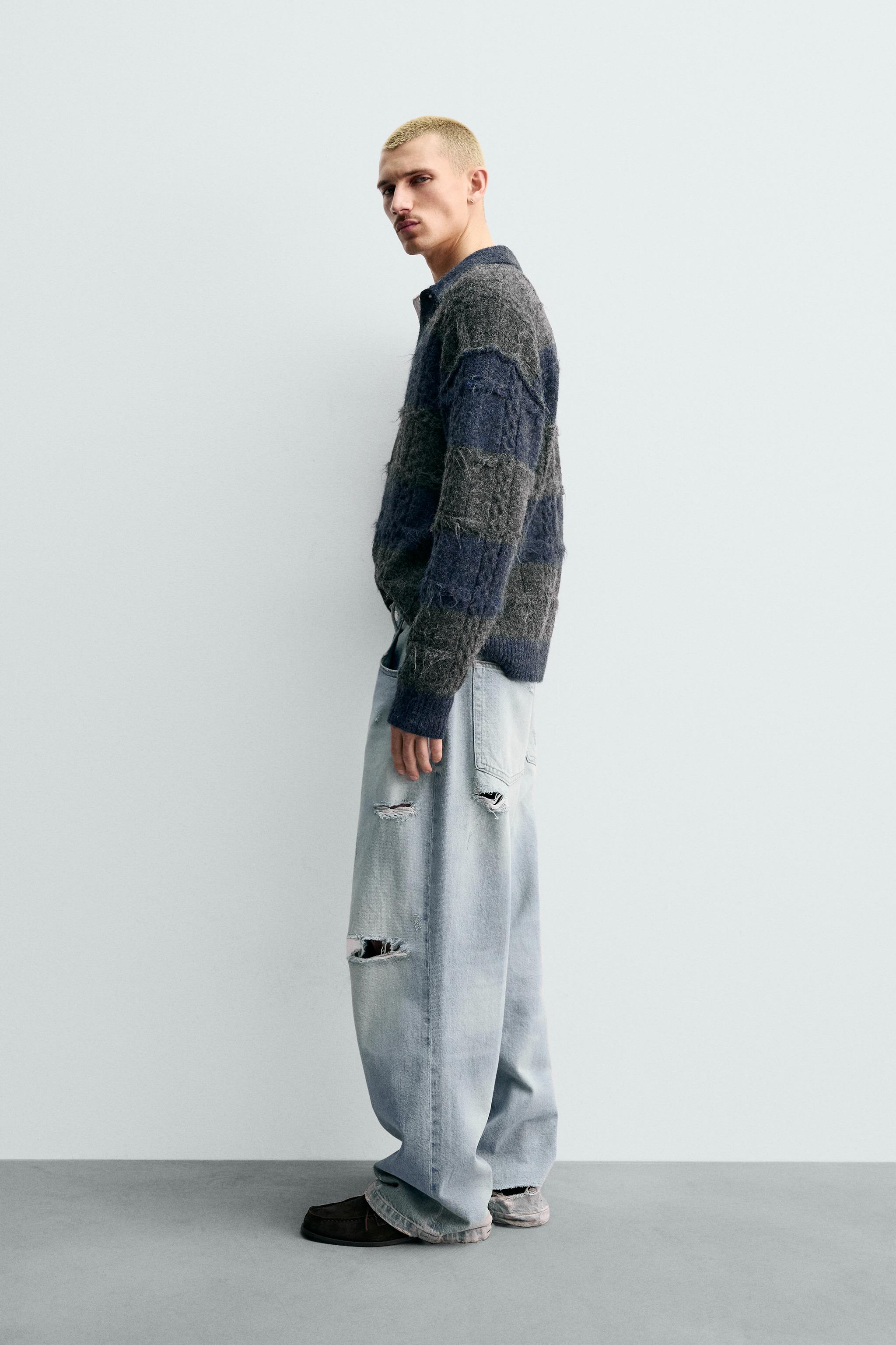 РУБАШКА ПОЛО ИЗ ЖАККАРДА В ПОЛОСКУ