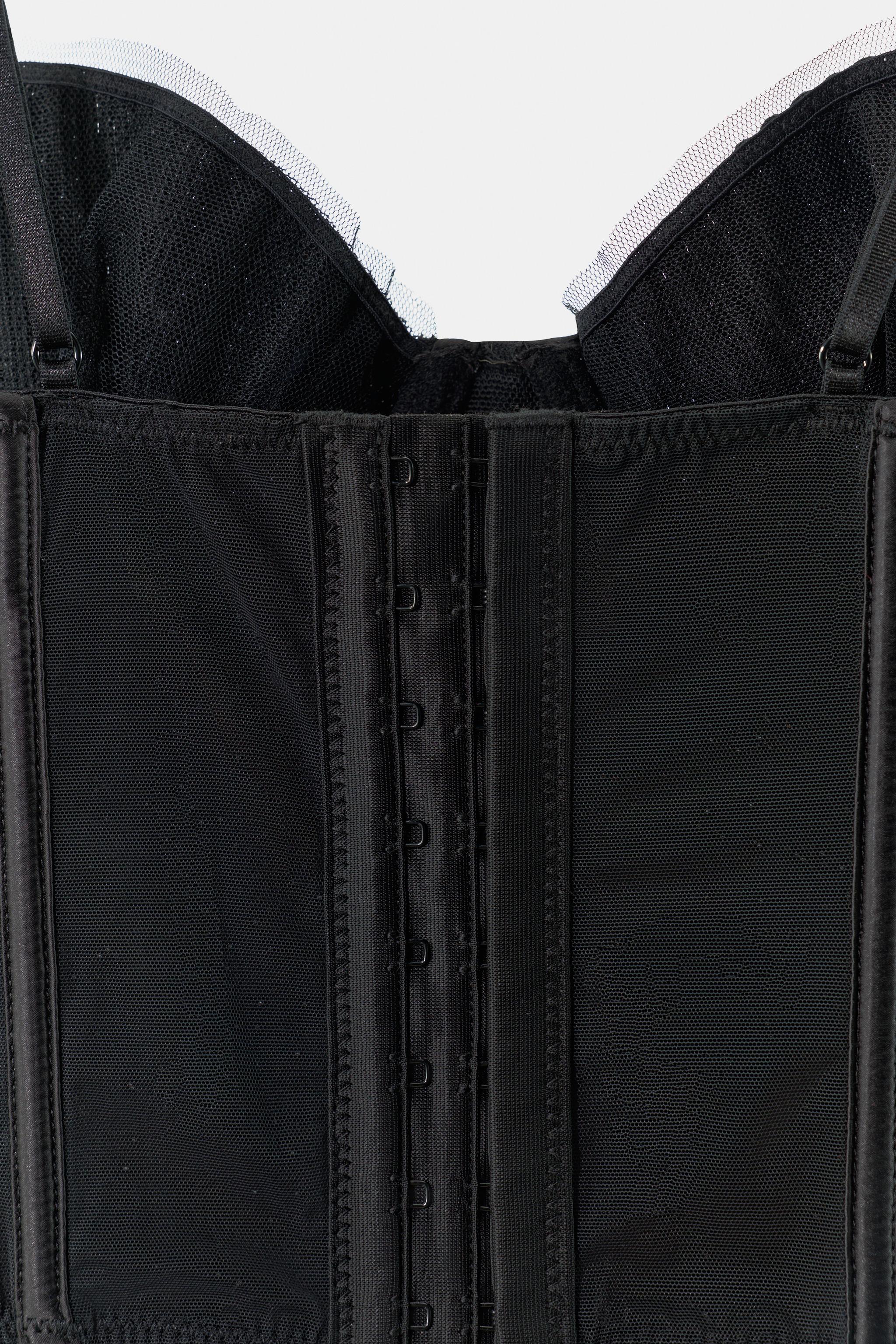 СТРУКТУРИРОВАННЫЙ КОРСЕТ НА КОСТОЧКАХ