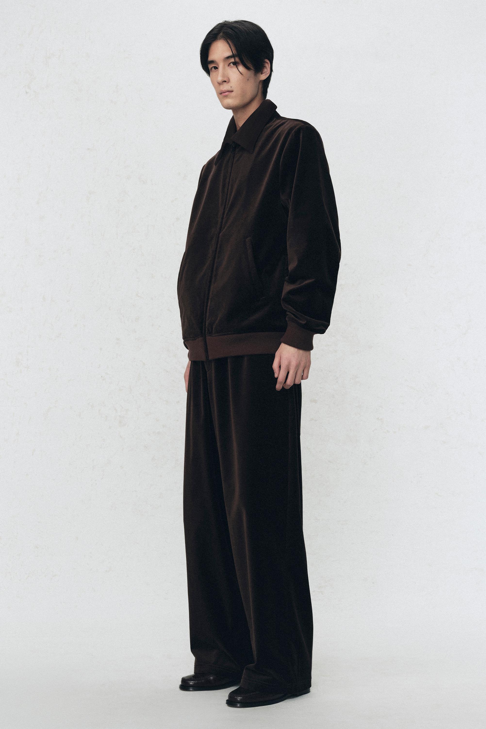 БАРХАТНЫЕ БРЮКИ СВОБОДНОГО КРОЯ SOSHIOTSUKI X ZARA