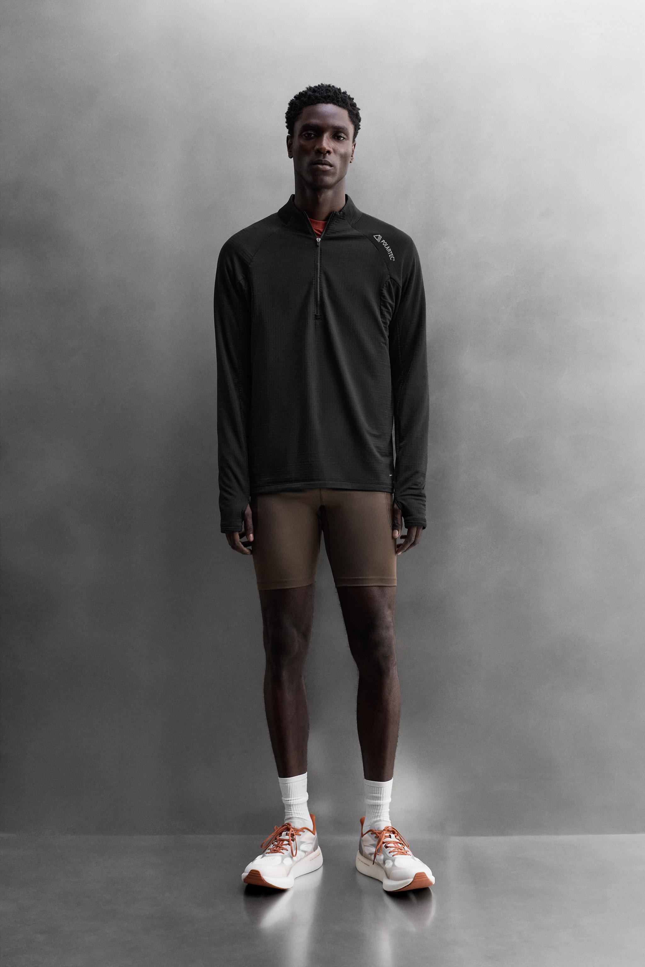 СВИТШОТ POLARTEC © НА МОЛНИИ ПО Четвертям